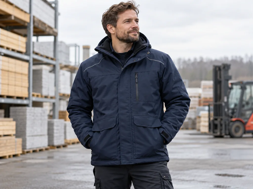 Kategorienmotiv: gefütterte Arbeitsjacke für kalte Arbeitstage